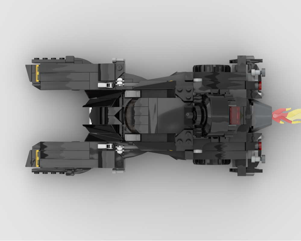 LEGO MOC-279189 76224+76332 Bat_mobile Mix build by chitoes ...