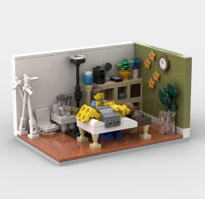 LEGO MOC-279492 Dora's massage studio by Matyo | Rebrickable - Build ...
