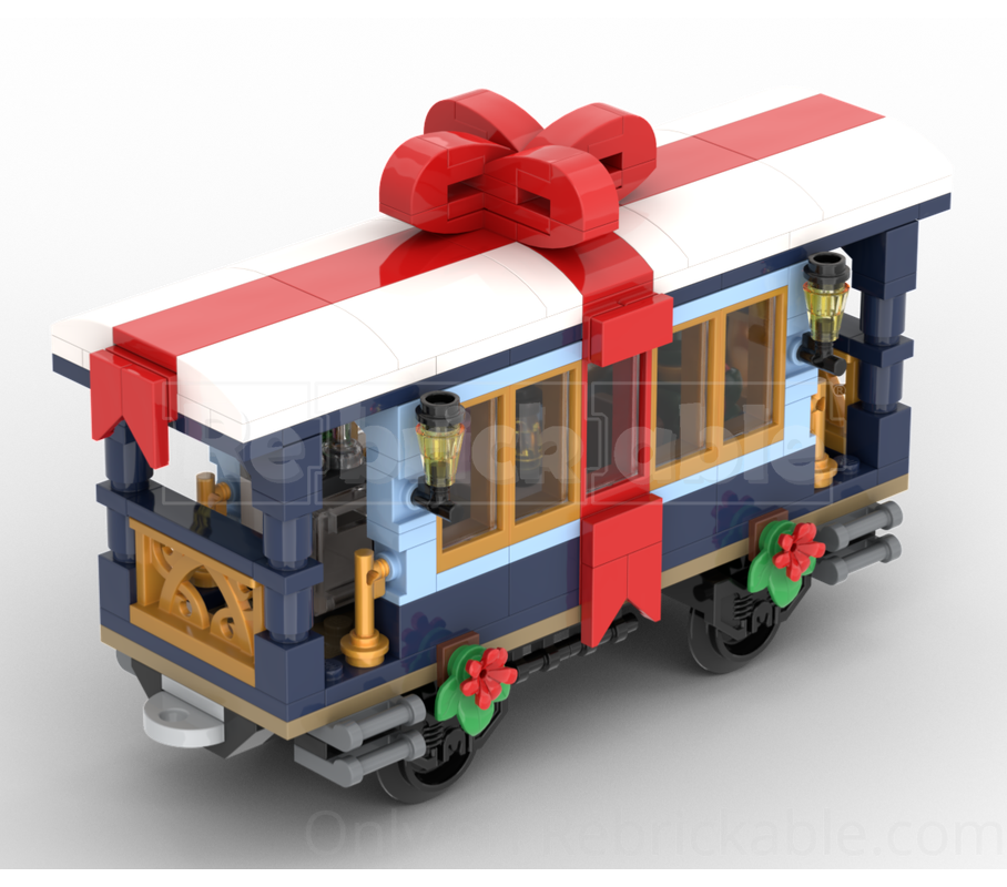 LEGO MOC-279526 Holiday Express Passenger Car MOD by Iparex ...