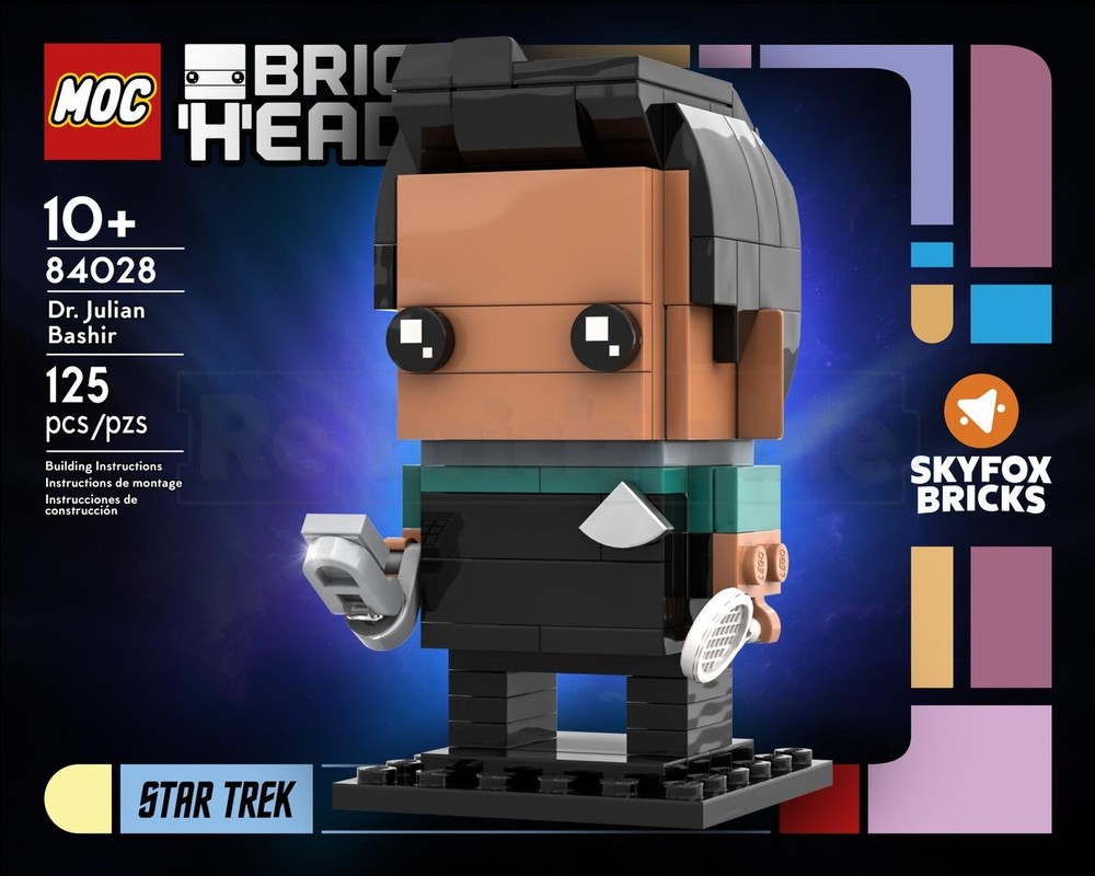 LEGO MOC-279551 Trek: Dr. Julian Bashir by Skyfoxbricks | Rebrickable ...