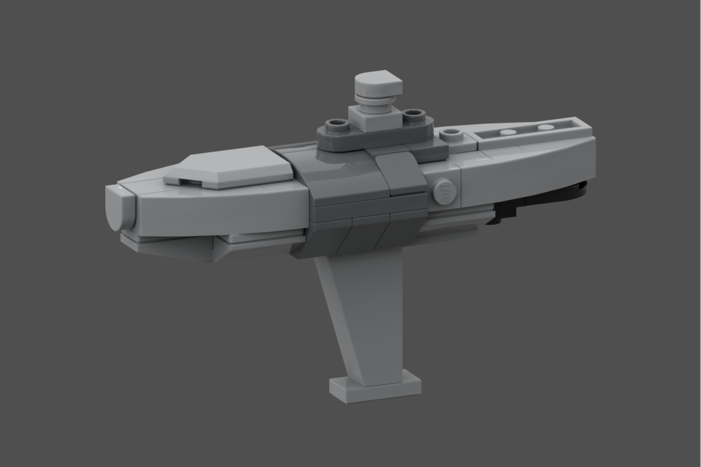 LEGO MOC-279660 MC75 Star Cruiser Profundity (1:9600 / 75405 Home One ...