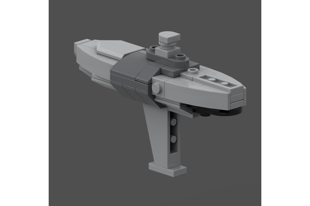 LEGO MOC-279660 MC75 Star Cruiser Profundity (1:9600 / 75405 Home One ...