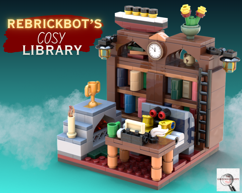 LEGO MOC-279704 RebrickBot's Cosy Library by TheUnknownQuantity ...