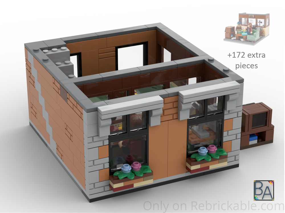 LEGO MOC-279846 GWP Complex - SWQK Radio Station by Brick Artisan ...