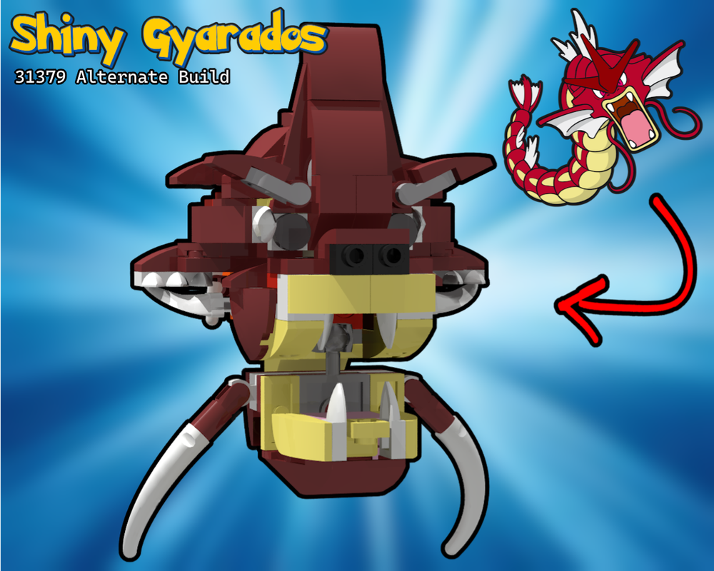 LEGO MOC-279849 Fierce Gyarados - 31379 Alternate Build by Justzilla ...
