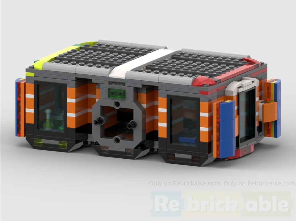LEGO MOC-279857 SpaceBee Habitat Module by Buma2032 | Rebrickable ...