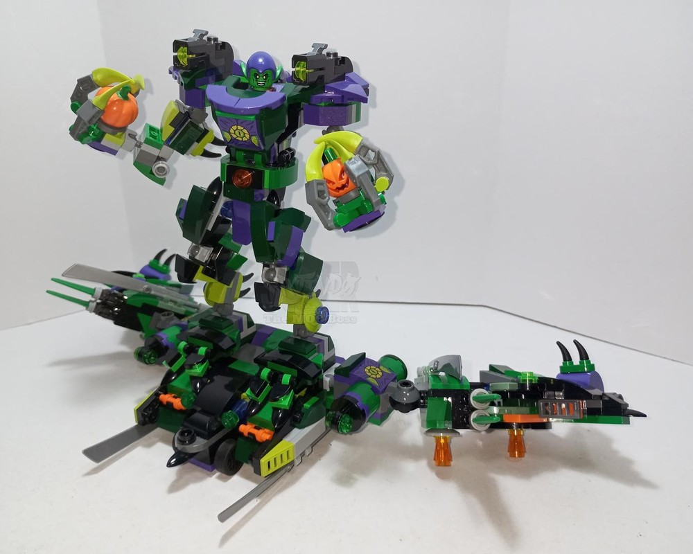 LEGO MOC-279858 Green Goblin Mech Glider by Vintend0 | Rebrickable ...