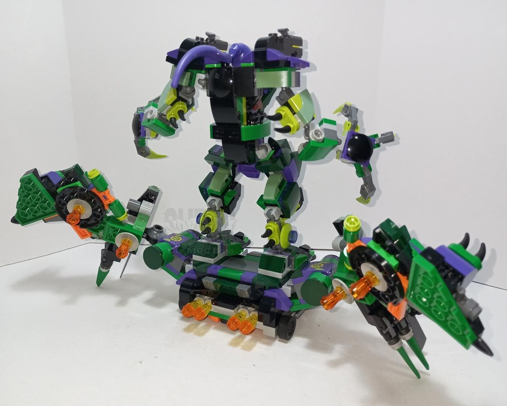 LEGO MOC-279858 Green Goblin Mech Glider by Vintend0 | Rebrickable ...