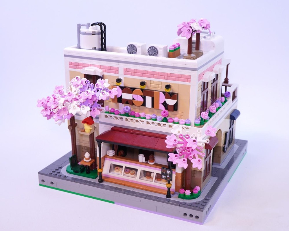 LEGO MOC-279985 Pastry Shop by kaizoideas | Rebrickable - Build with LEGO