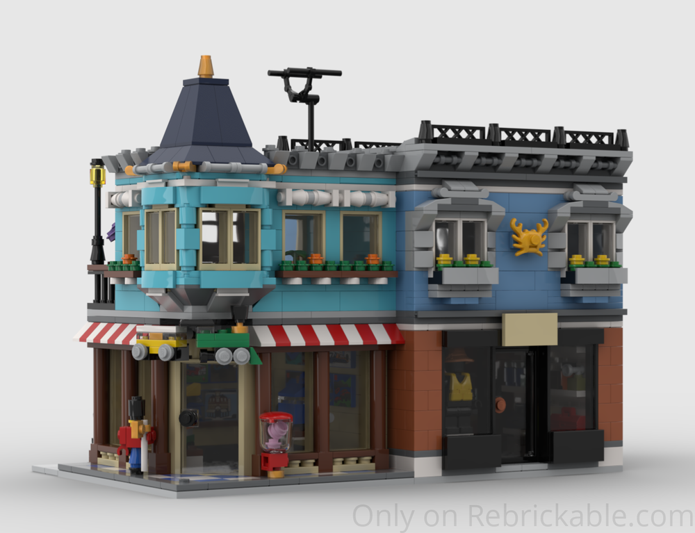 LEGO MOC-280017 Toy Store & Fishing Supplies Shop by DailyWeeklyBuilds ...