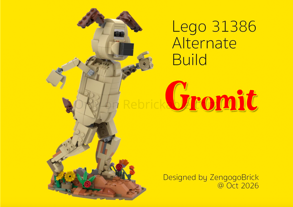 LEGO MOC-280198 31386 Gromit by zengogobrick | Rebrickable - Build with ...