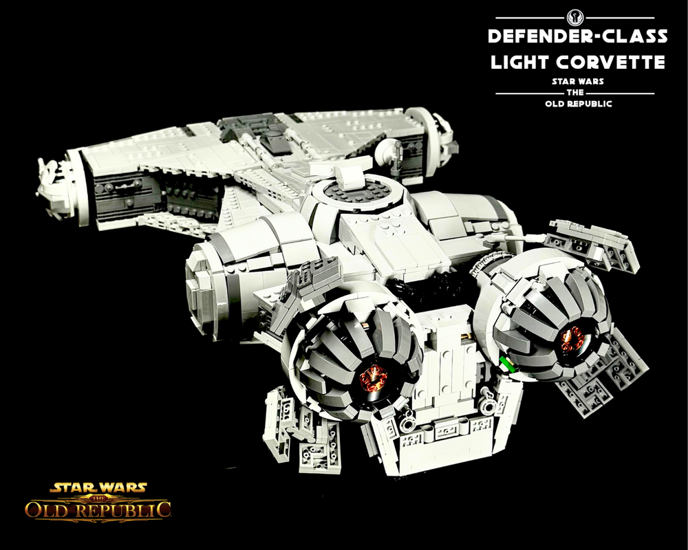 LEGO MOC-280263 Defender Class Light Corvette from set #45331 by ...
