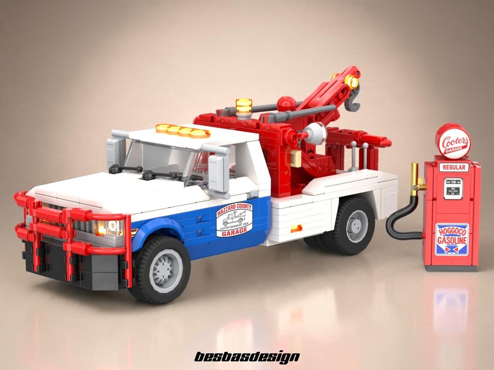 LEGO MOC-280333 Cooter's 1969 Chevrolet C-30 Dually Wrecker – Tow Truck ...