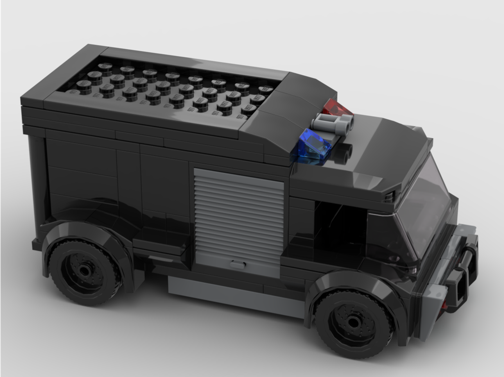 LEGO MOC-280509 SWAT Truck by Gandalf Bricks | Rebrickable - Build with ...