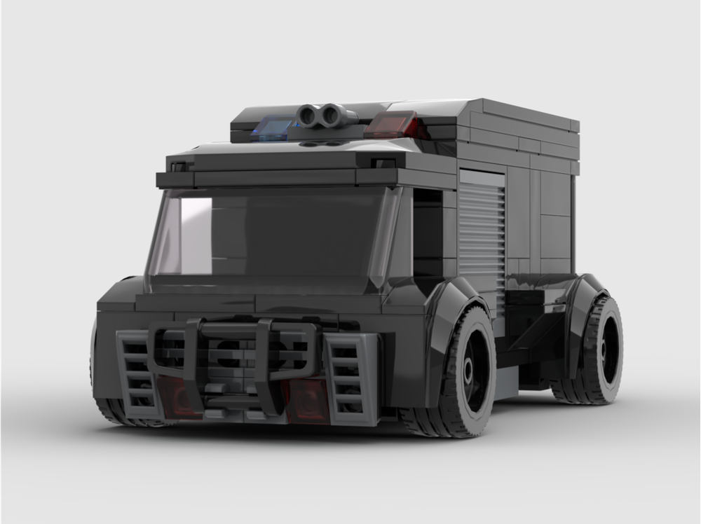 LEGO MOC-280509 SWAT Truck by Gandalf Bricks | Rebrickable - Build with ...
