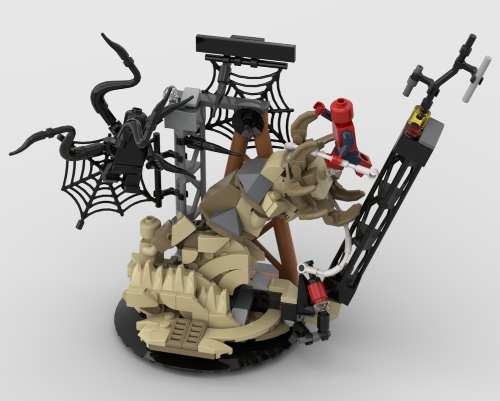 LEGO MOC-280605 Sand Worm Attack: Alternate Build for LEGO 76334 by ...