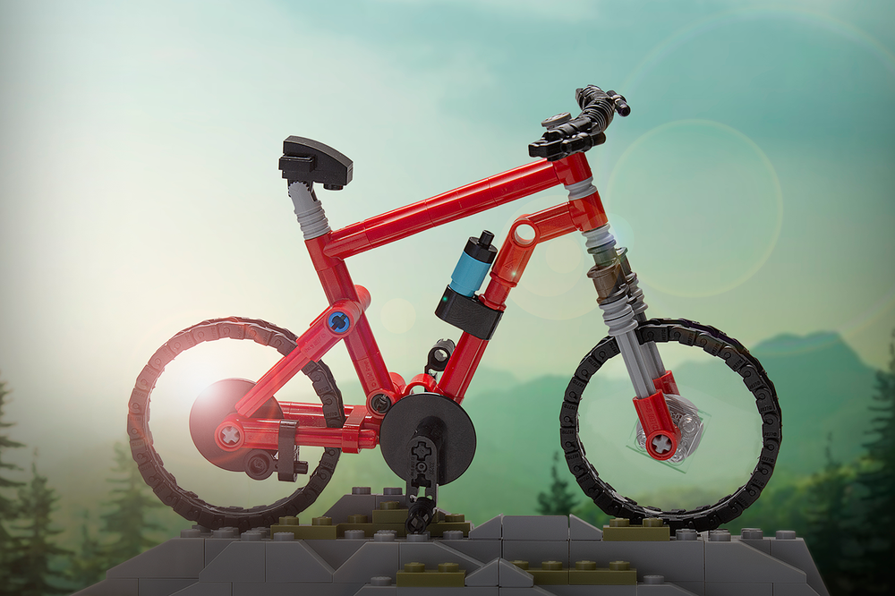 lego downhill bike