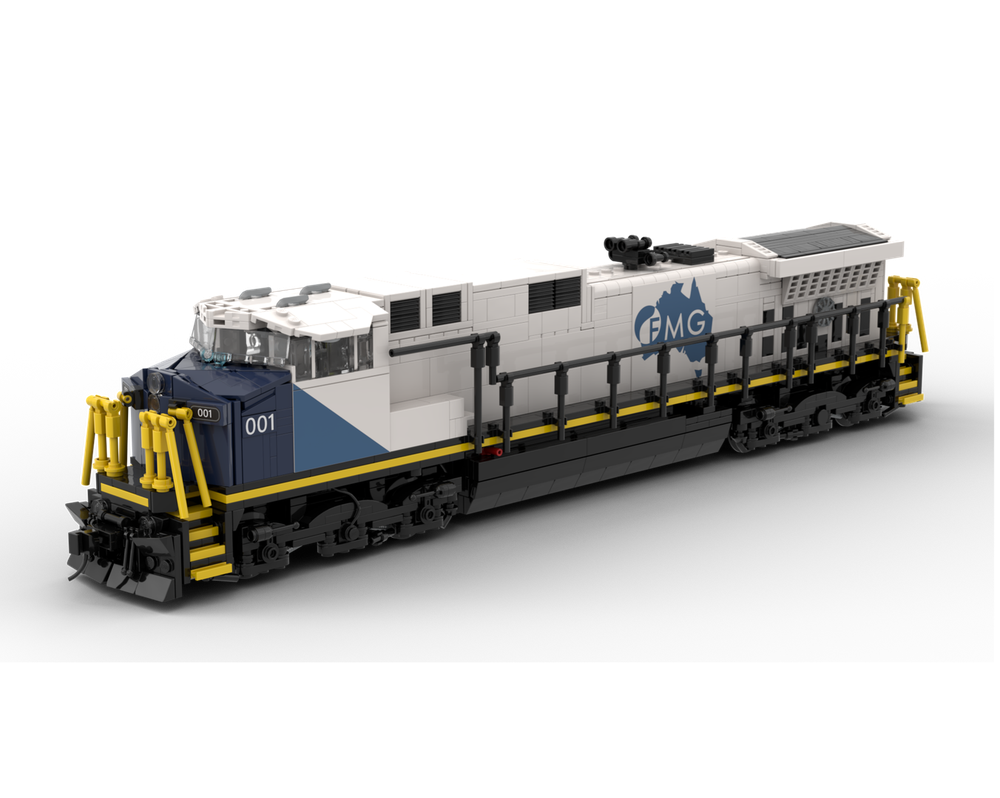 LEGO MOC-280811 FMG C44-9W by Yellow.LXF | Rebrickable - Build with LEGO