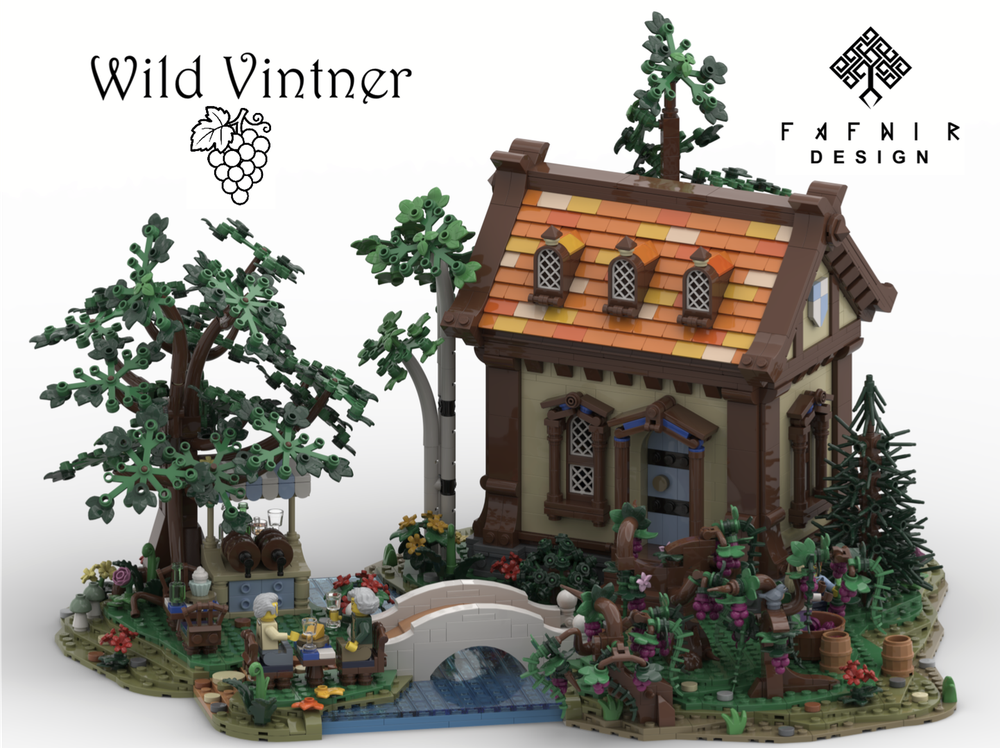 LEGO MOC-280938 Wild Vintner by FafnirDesign | Rebrickable - Build with ...