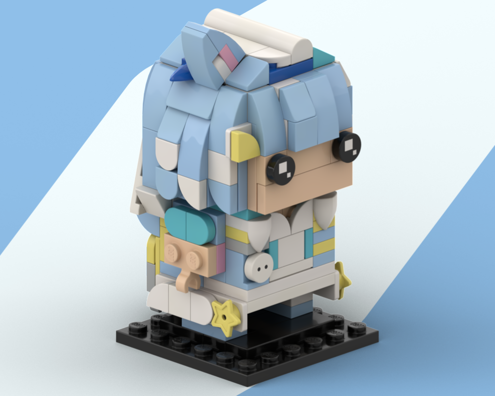 LEGO MOC-281004 Nana Brickheadz by Bricksy32 | Rebrickable - Build with ...