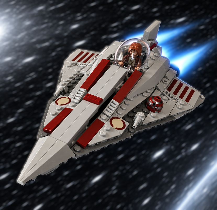 LEGO MOC-281152 Delta 7 (ish) by echo_whisky_charlie | Rebrickable ...