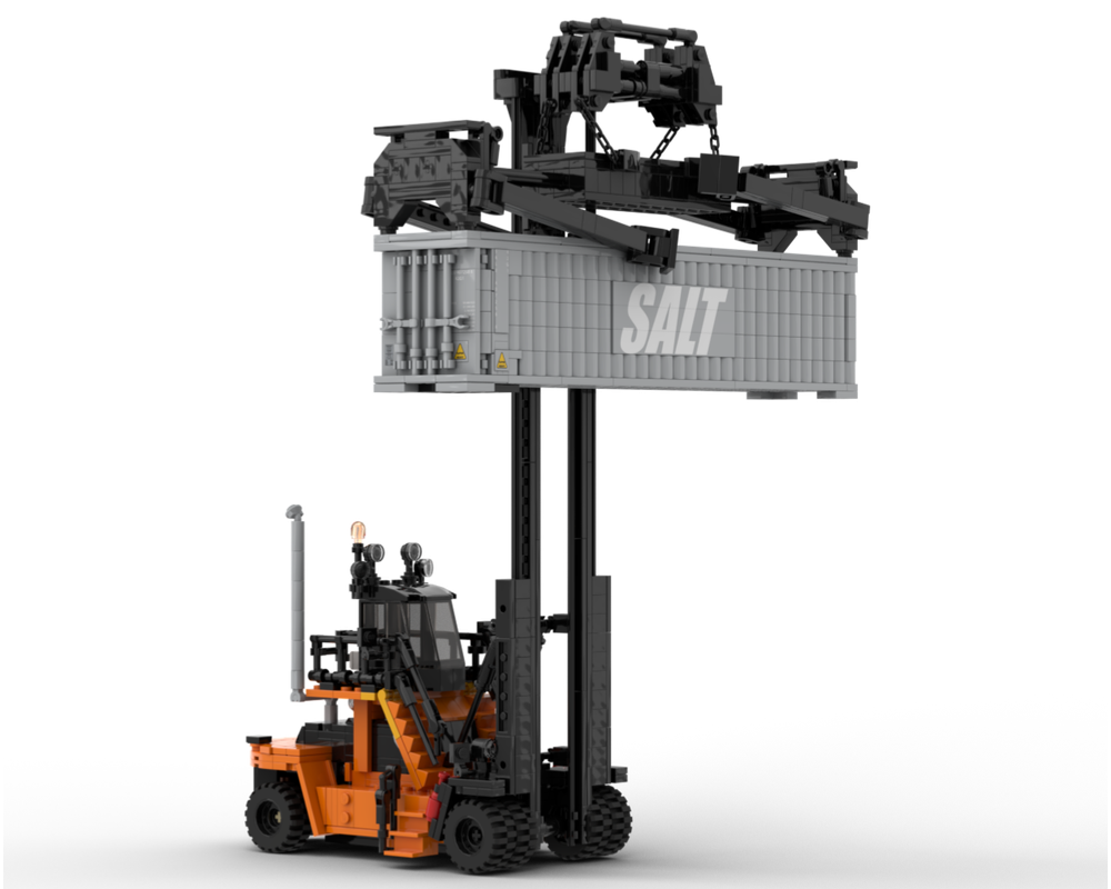 LEGO MOC-281164 Toyota Container Handler by Yellow.LXF | Rebrickable ...