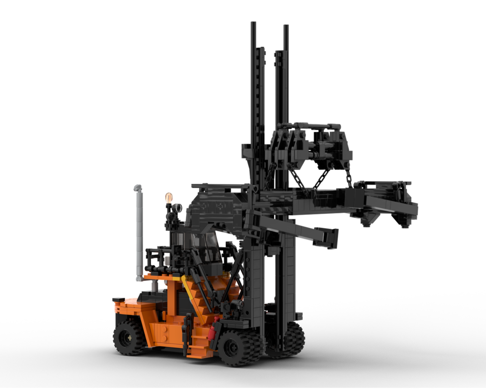 LEGO MOC-281164 Toyota Container Handler by Yellow.LXF | Rebrickable ...