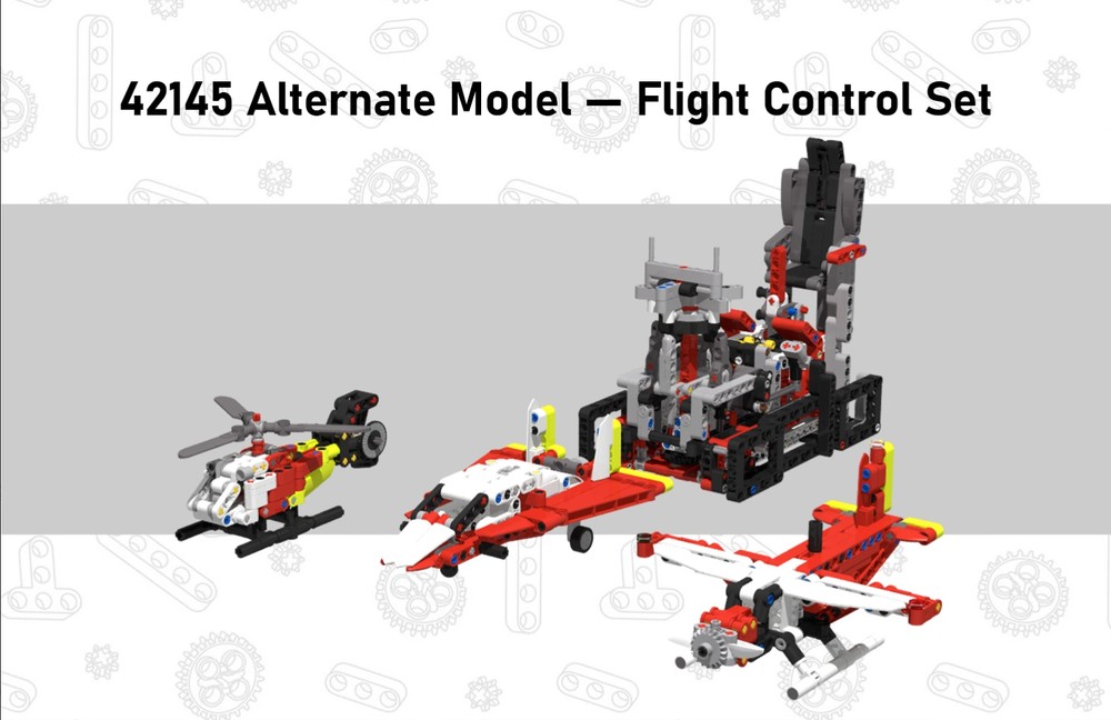 [MOC] 42145 B Model - Flight Control Set - LEGO Technic, Mindstorms ...