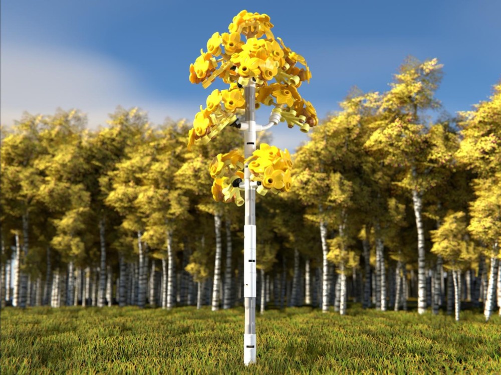 LEGO MOC-281374 Quaking Aspen Tree by ModularManiac | Rebrickable ...
