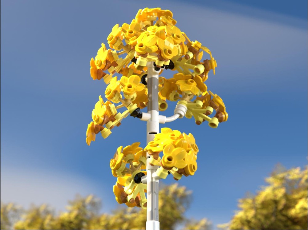 LEGO MOC-281374 Quaking Aspen Tree by ModularManiac | Rebrickable ...