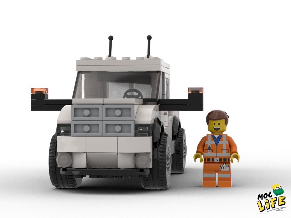 LEGO MOC Ram 1500 extended cab small bed by MocLife | Rebrickable ...
