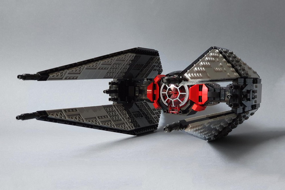 LEGO MOC First Order TIE Whisper by EDGE OF BRICKS | Rebrickable