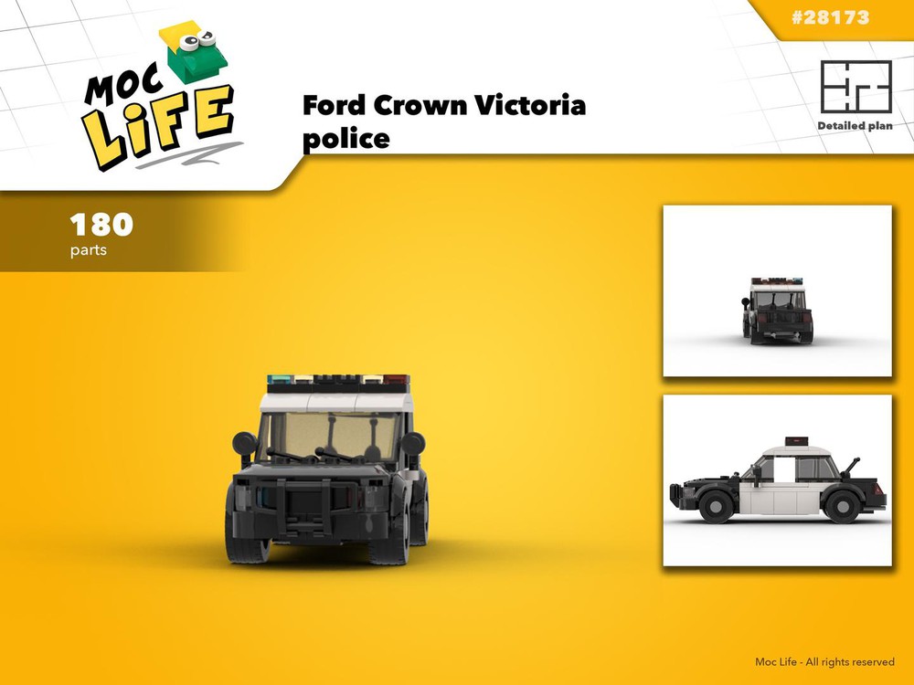 lego police crown victoria