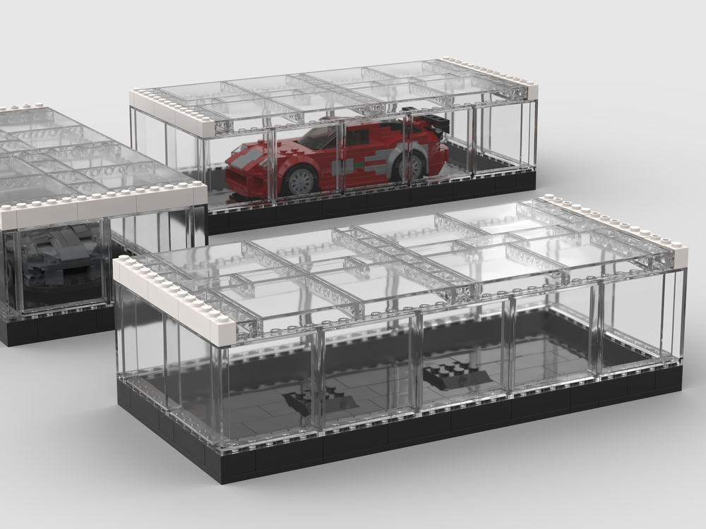 het winkelcentrum Soms genade LEGO MOC Showcase for Speed CHampions cars (Vitrine) by universalbrick |  Rebrickable - Build with LEGO