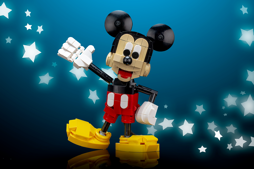 plast Gør det godt kalorie LEGO MOC Mickey Mouse by buildbetterbricks | Rebrickable - Build with LEGO