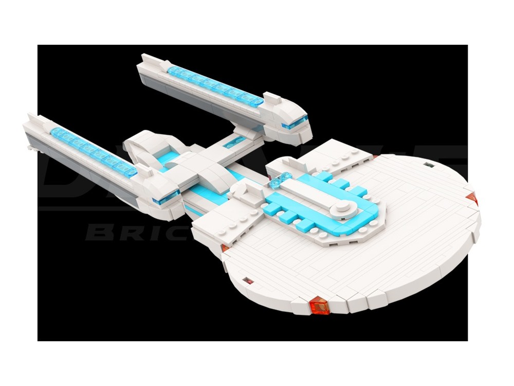 LEGO MOC Excelsior Class (Refit) Starship - Star Trek Generations by ...