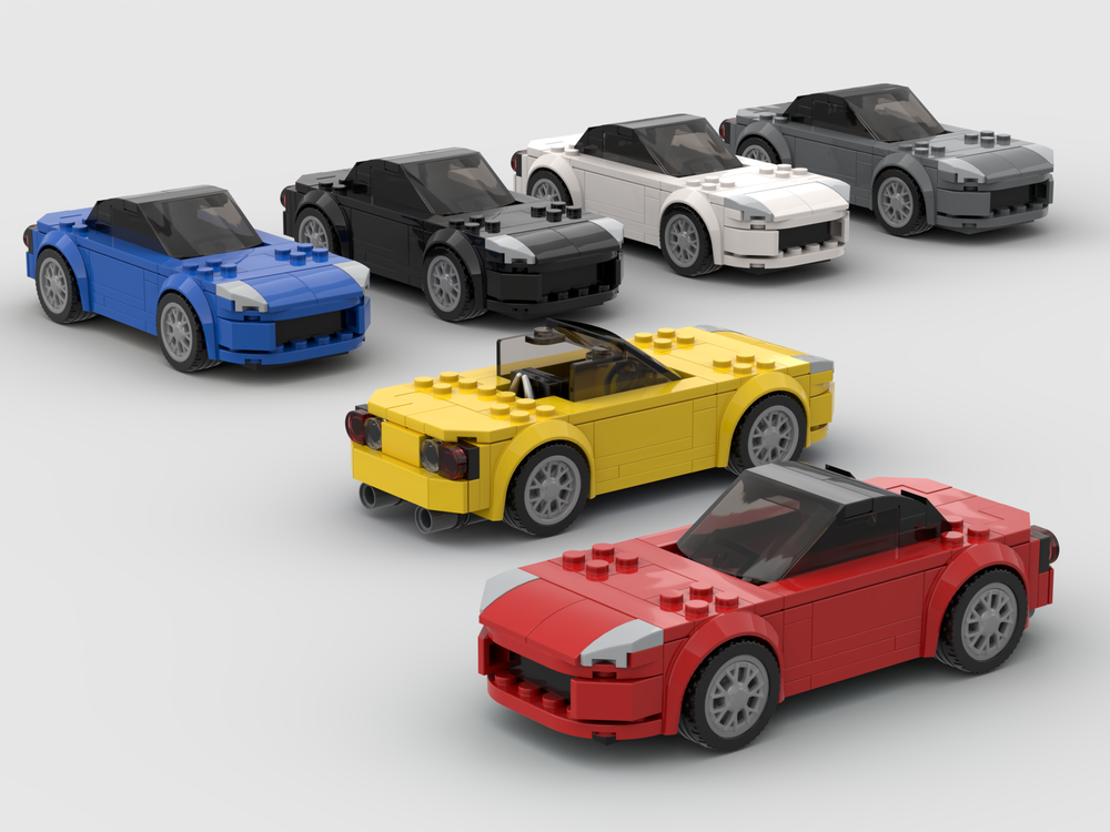 Honda S2000 in different colors