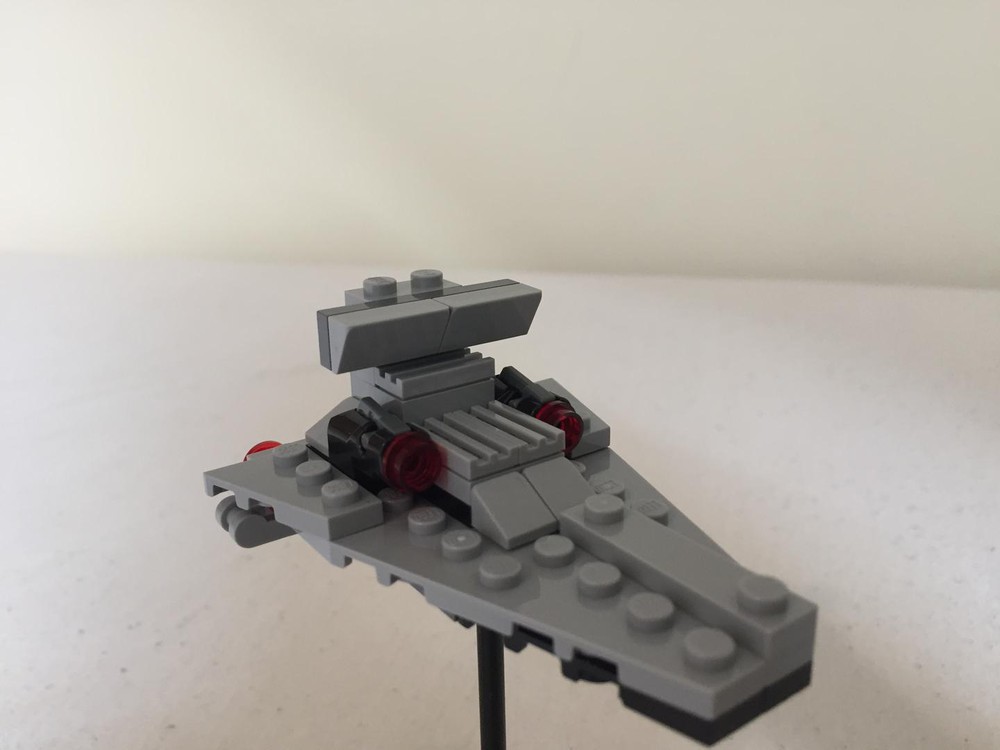 LEGO MOC Small Star Destroyer by nkende | Rebrickable - Build with LEGO