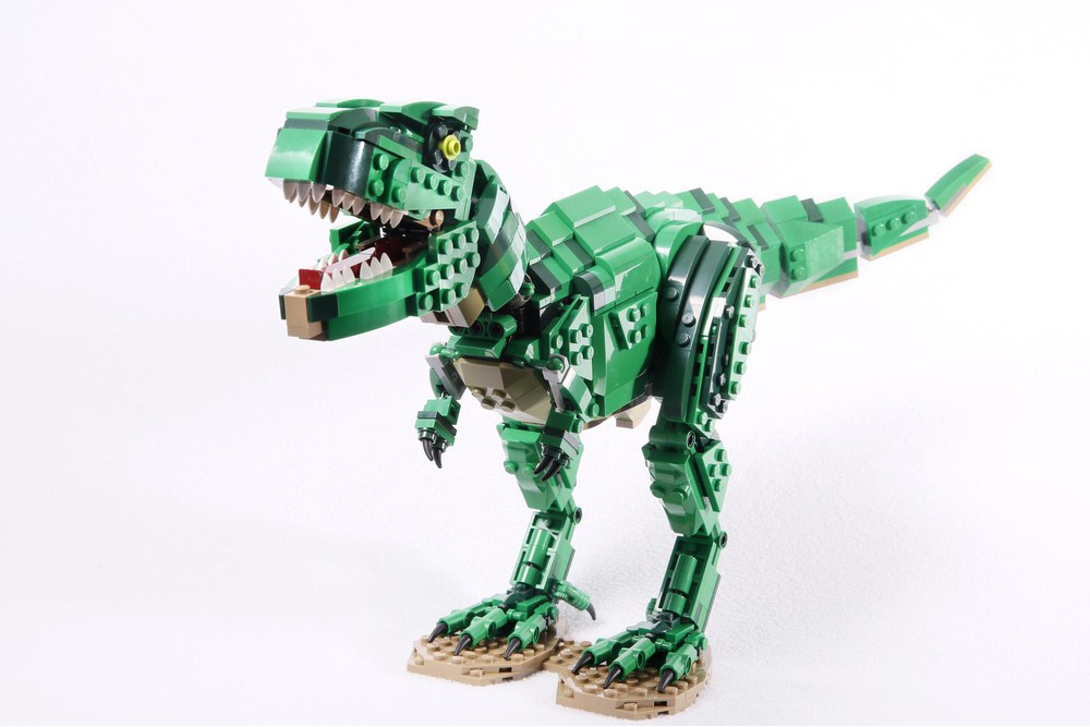 LEGO MOC Tyrannosaurus Rex by bevnutrino | Rebrickable - Build with LEGO