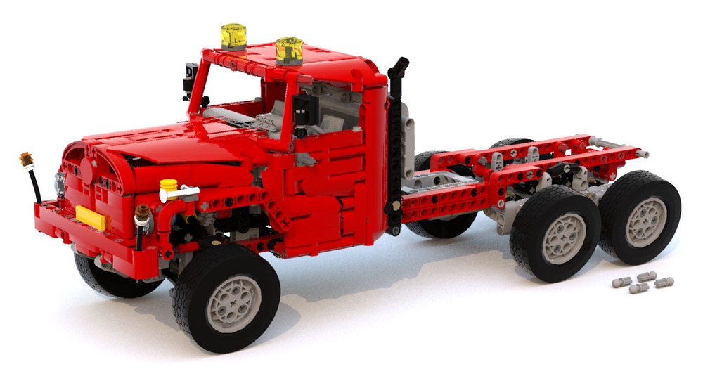 LEGO MOC [LXF] Tatra T148 truck by Horcikdesigns | Rebrickable Build with LEGO