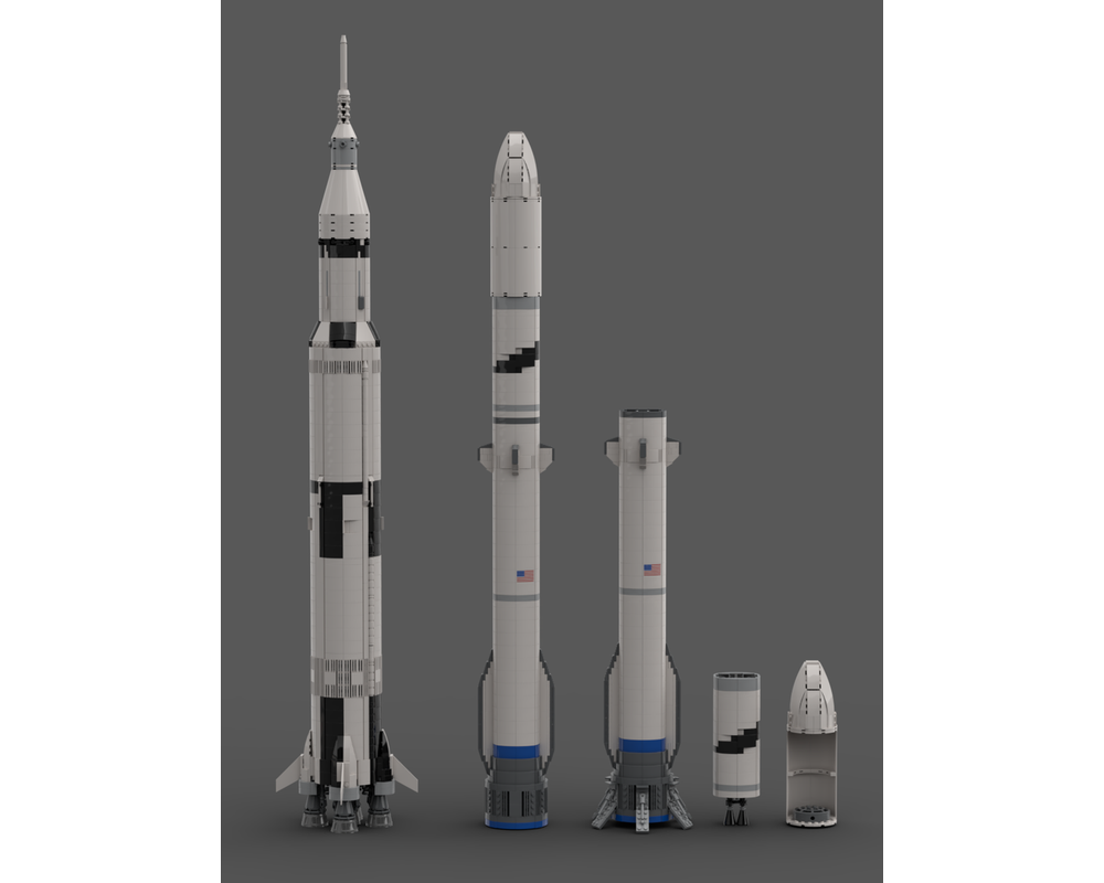 lego moc saturn v