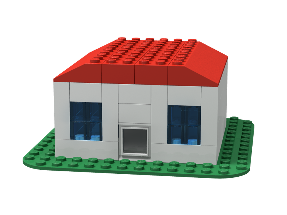 LEGO MOC House by | Rebrickable - Build