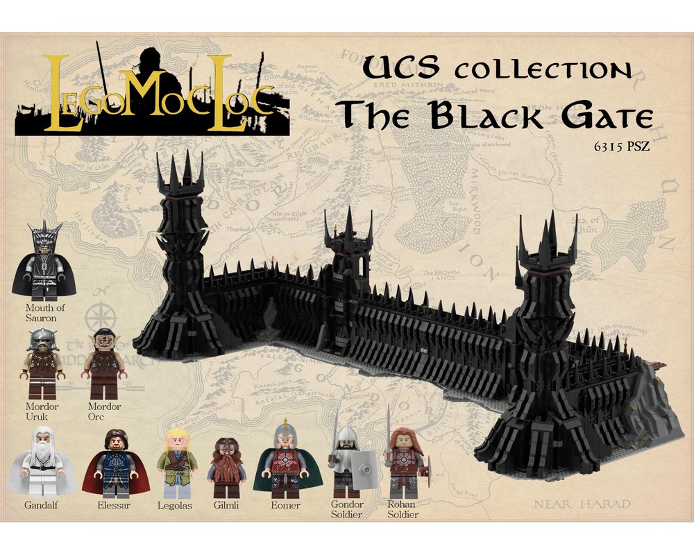 lego lotr the black gate