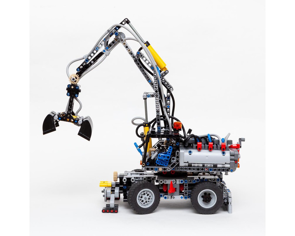 lego cat excavator