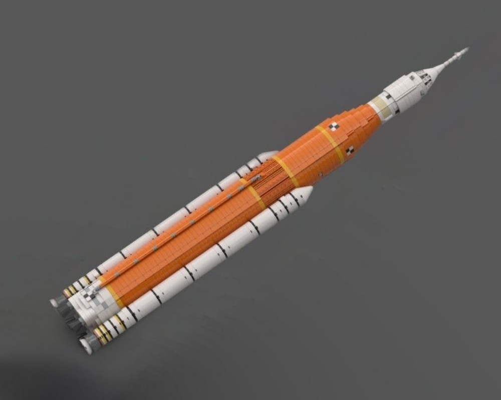 LEGO MOC-28893 NASA Space Launch System Artemis SLS Block 1 (1:110