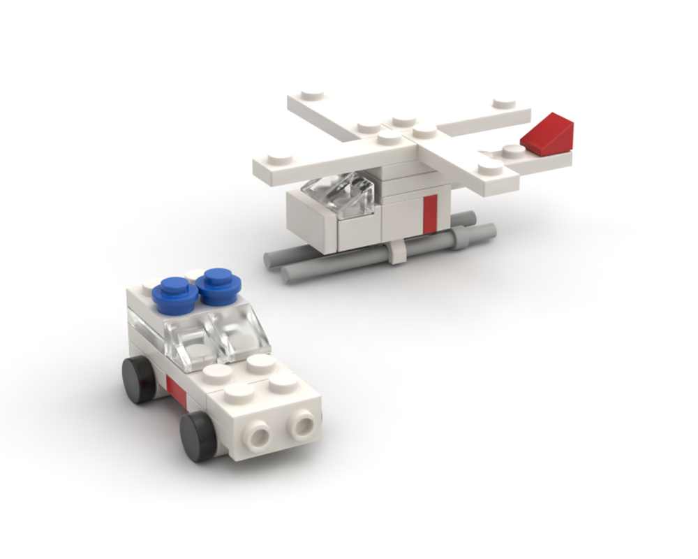 how to make a lego ambulance