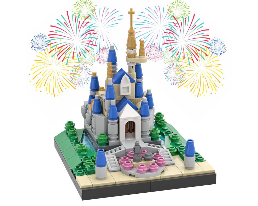 disney mini castle lego