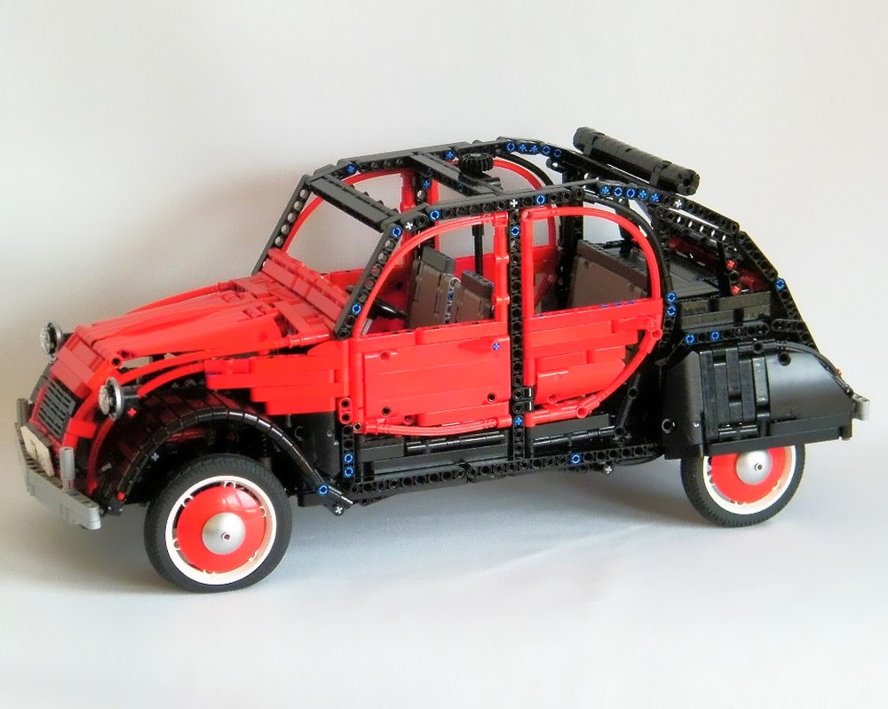 ydre Køb bøn LEGO MOC Citroen 2CV Charleston by Nico71 | Rebrickable - Build with LEGO
