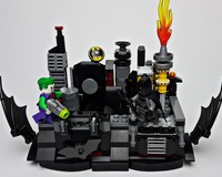 76119 - Gotham Roof Top Battle