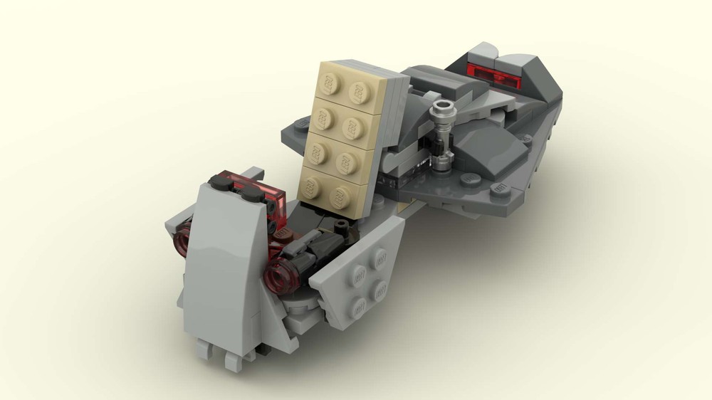 MOC 75224 Alternative Build: Sith-Speeder by Stecksteinstube | Rebrickable - Build with LEGO